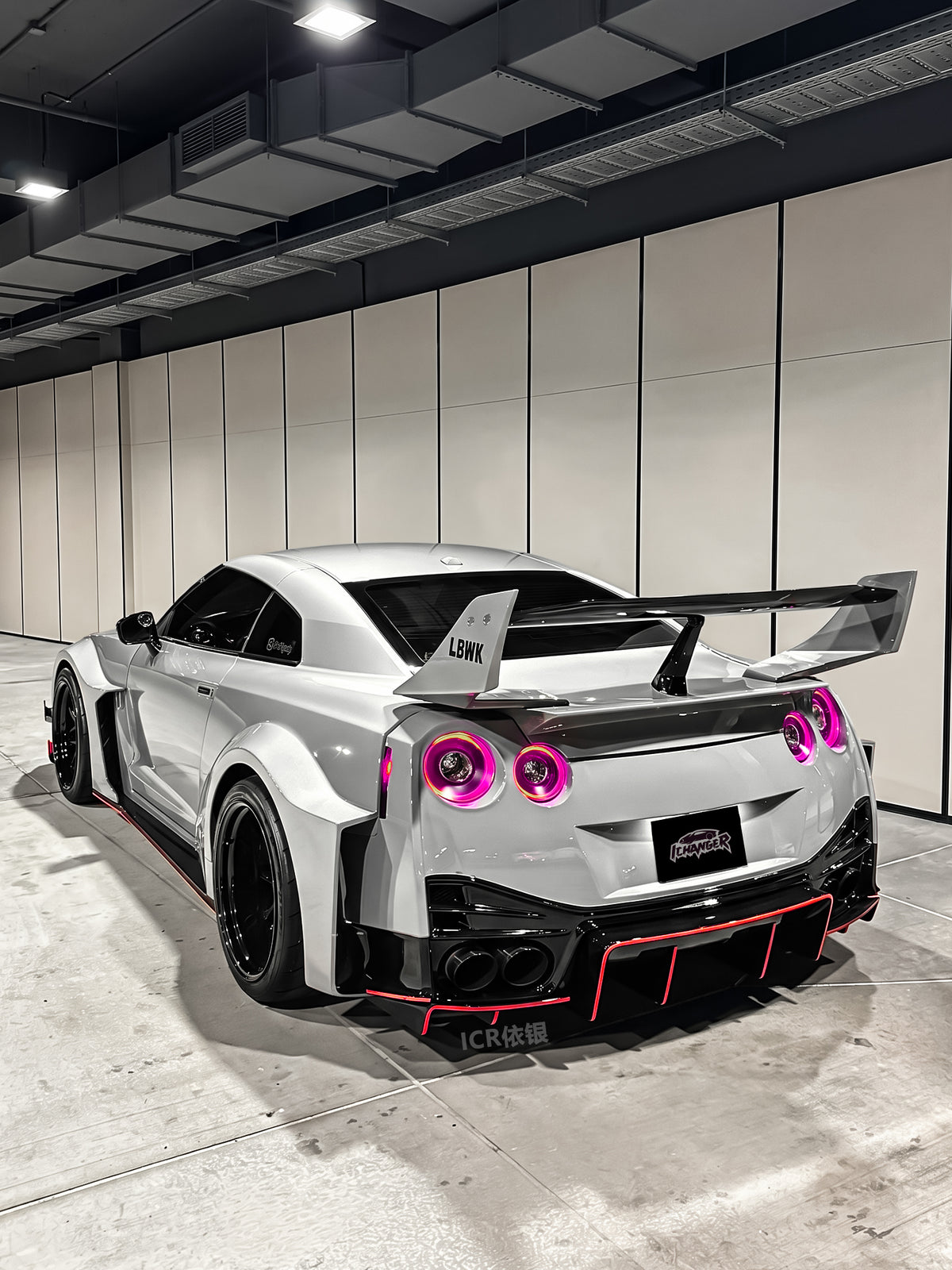 Ichanger Super Premium Color Car Wrapping PPF Iridium Silver For NISSAN GRT