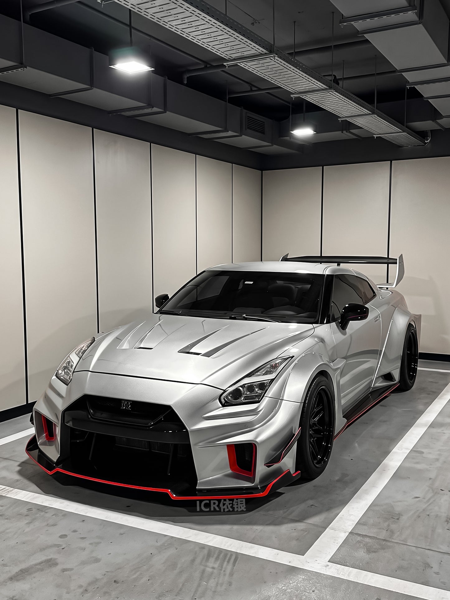 Ichanger Super Premium Color Car Wrapping PPF Iridium Silver For NISSAN GRT