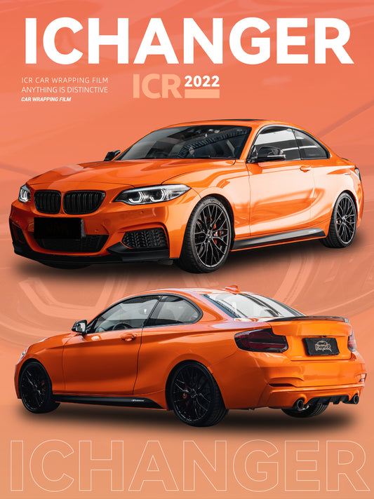 Vinyl Wrap Super Gloss Orange
