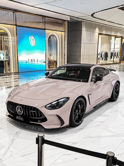 Car Wrapping Vinyl PPF Almond Milk for Mercedes Benz
