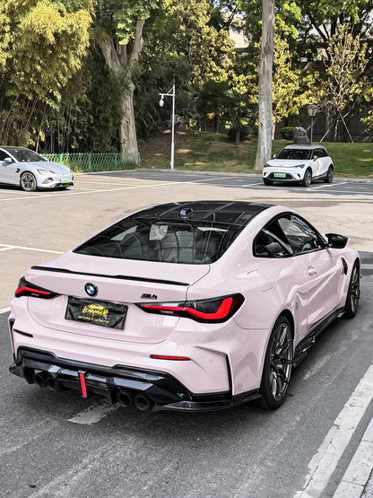 How Much Full Car Wrapping with Ichanger PPF Koi Pink for BMW M4