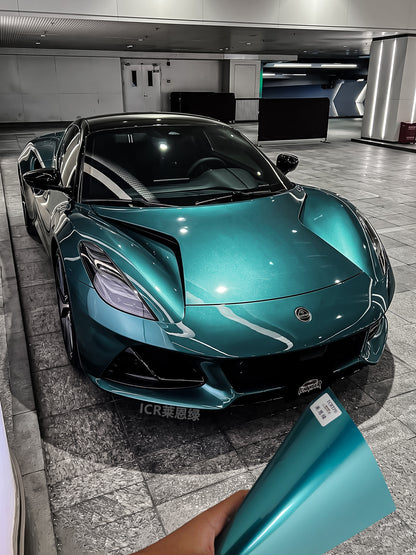 How to Wrap A Full Car PPF Lane Green for Lotus