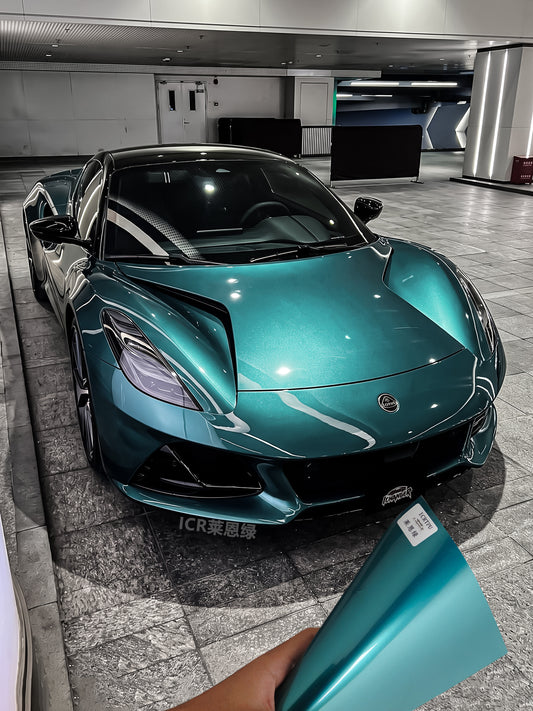 How to Wrap A Full Car PPF Lane Green for Lotus
