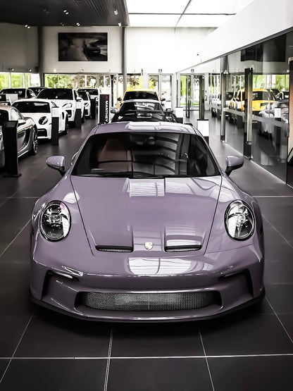Ichanger Premium Color Car Wrapping PPF Lilac Purple for Porsche