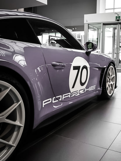 Ichanger Premium Color Car Wrapping PPF Lilac Purple for Porsche