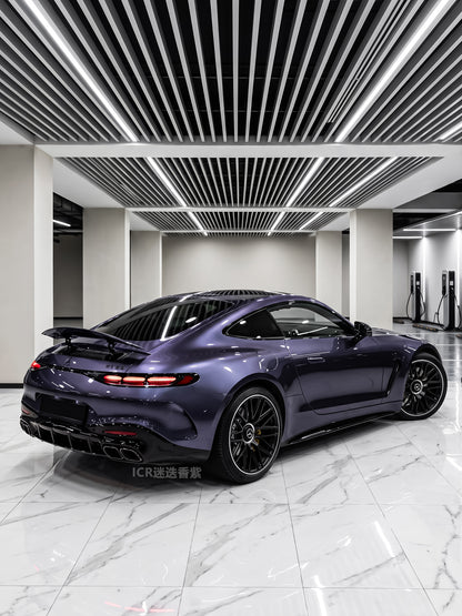 Car Wrapping Color Change PPF Rosemary Purple for Mercedes Benz