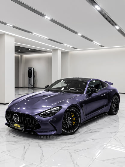 Car Wrapping Color Change PPF Rosemary Purple for Mercedes Benz