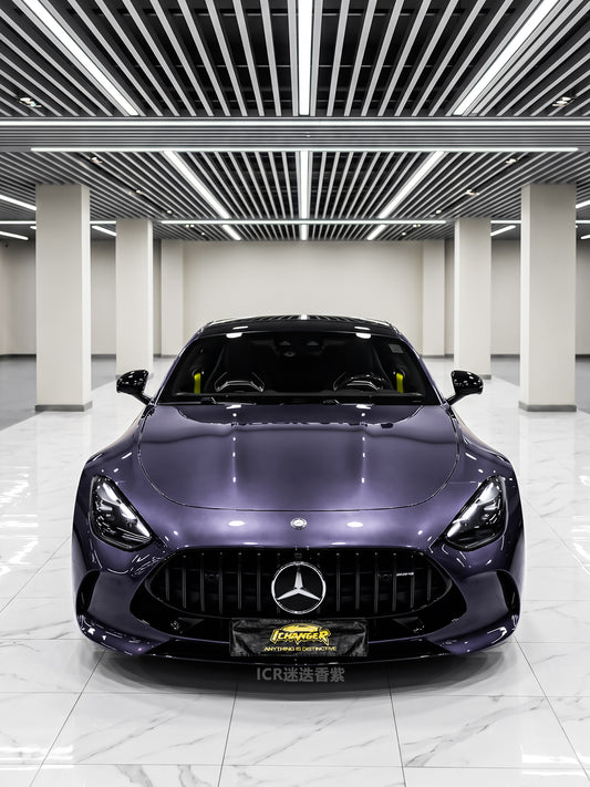 Car Wrapping Color Change PPF Rosemary Purple for Mercedes Benz