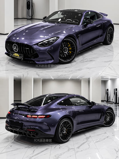 Car Wrapping Color Change PPF Rosemary Purple for Mercedes Benz