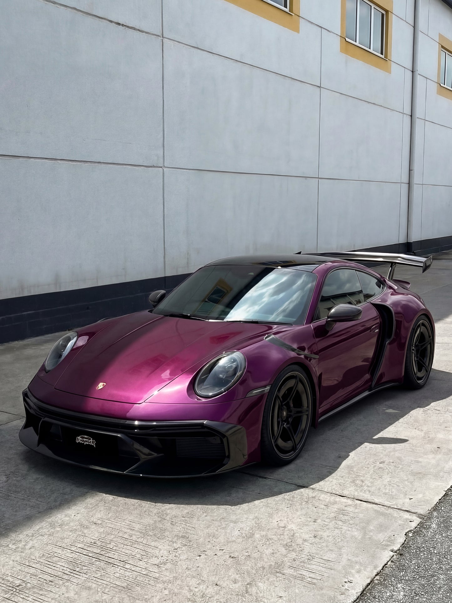 PPF Film Wrap Near Me Siberia Purple for Porsche