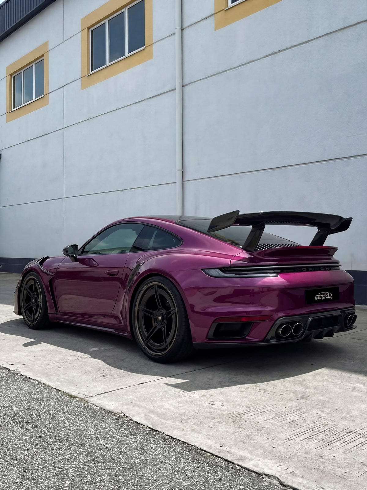 PPF Film Wrap Near Me Siberia Purple for Porsche