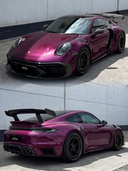 PPF Film Wrap Near Me Siberia Purple for Porsche