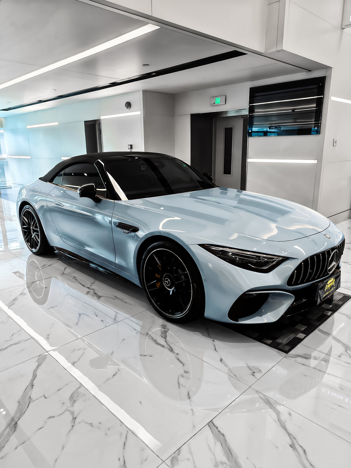 TPU Car Wrapping Brand PPF Victoria Blue for Mercedes Benz