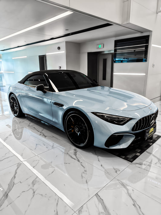 TPU Car Wrapping Brand PPF Victoria Blue for Mercedes Benz