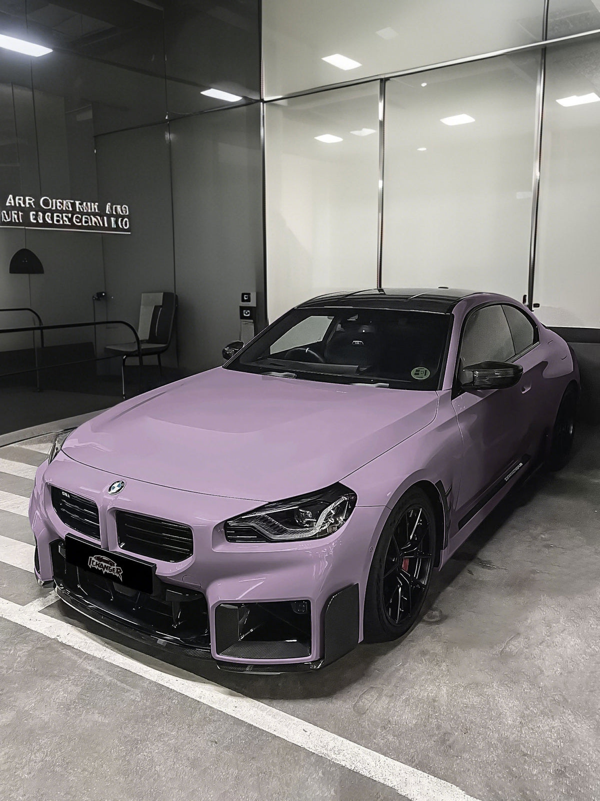 Best Color Car Wrapping PPF Vola Purple for BMW