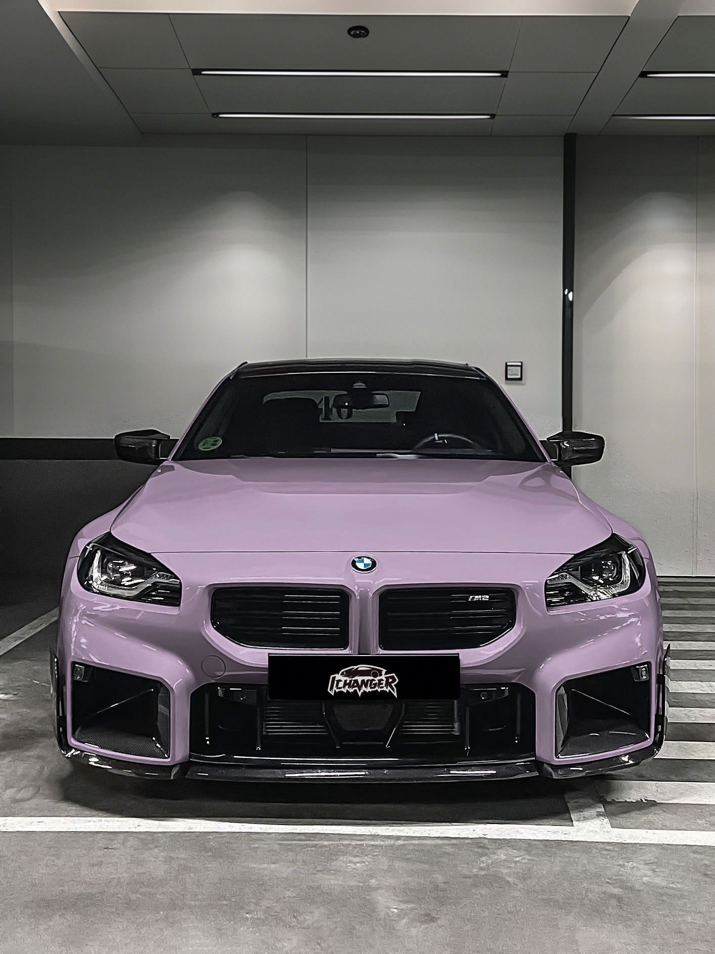 Best Color Car Wrapping PPF Vola Purple for BMW