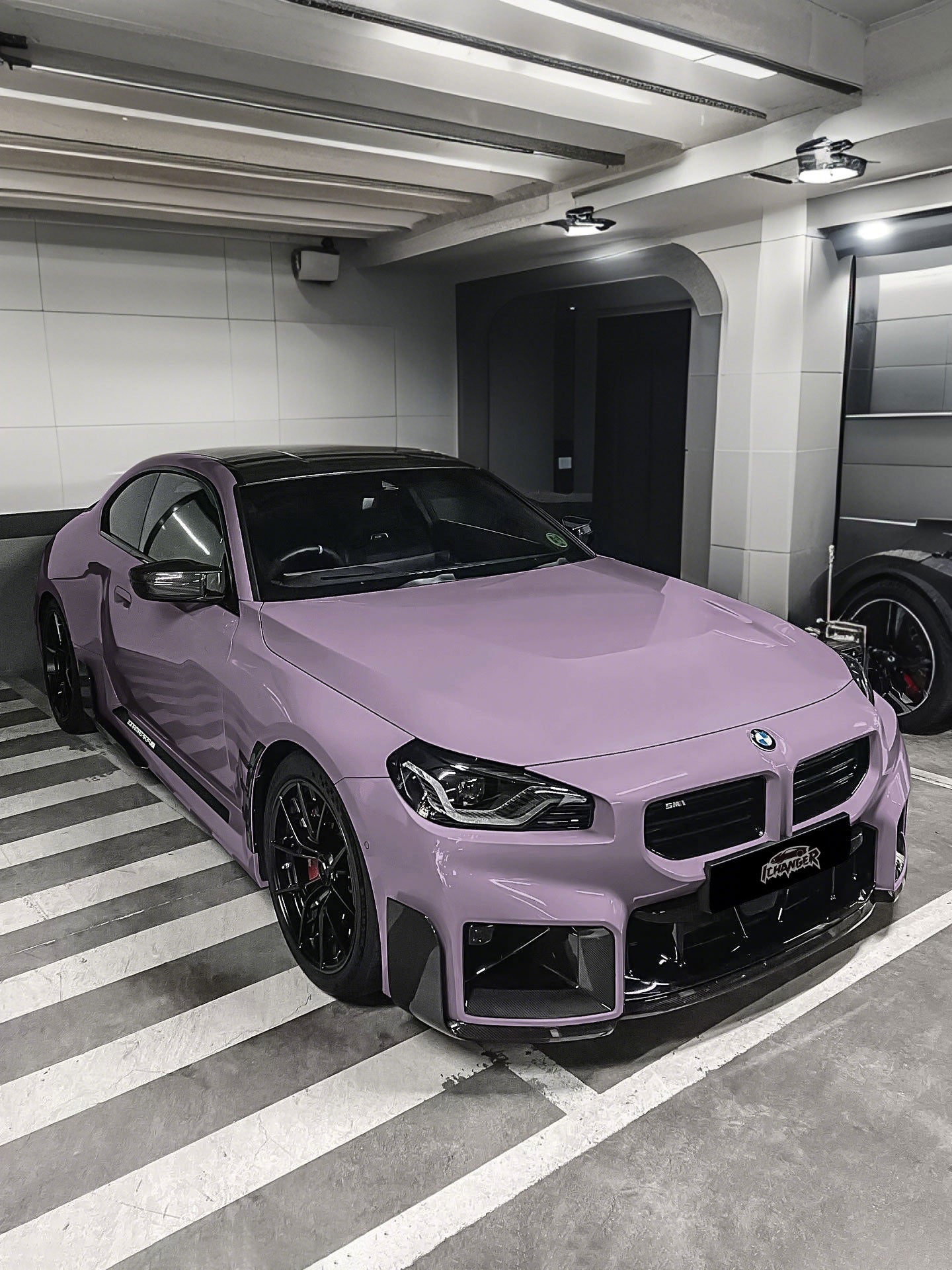 Best Color Car Wrapping PPF Vola Purple for BMW