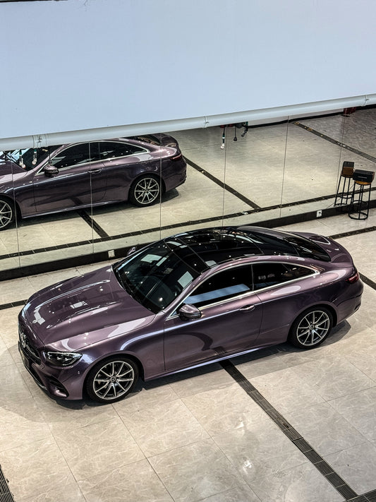 Car Wrap Cost PPF Water Purple for Mercedes Benz