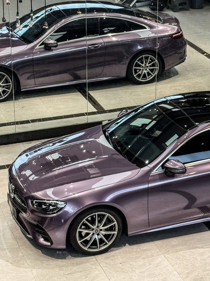 Car Wrap Cost PPF Water Purple for Mercedes Benz