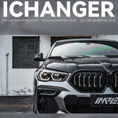 Wrapping Film Liquid Metal Silver