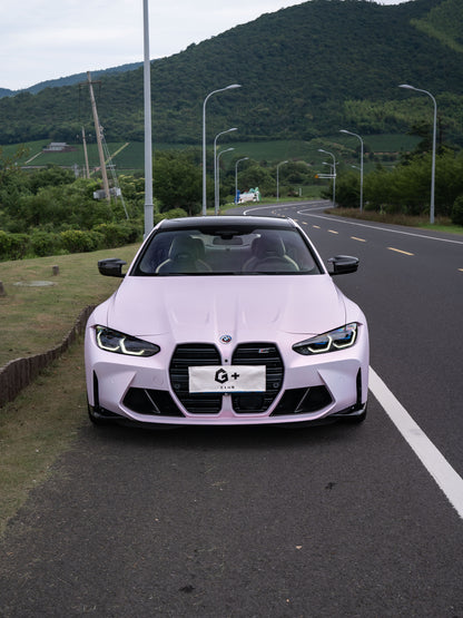 Car Wrapping Near Me In New York PPF Liquid Gauze Pink for BWM