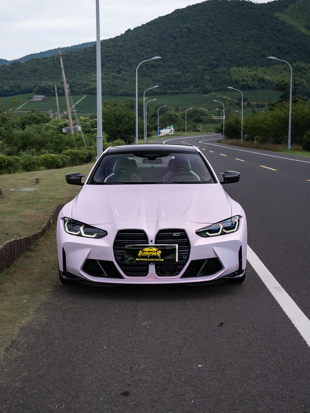 Vinyl Wrap Gloss Pear White To Pink