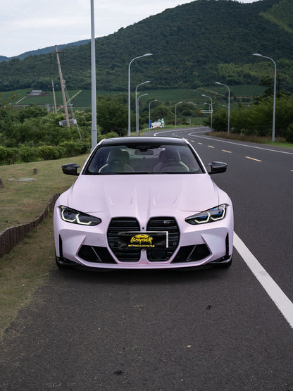 Vinyl Wrap Gloss Pear White To Pink