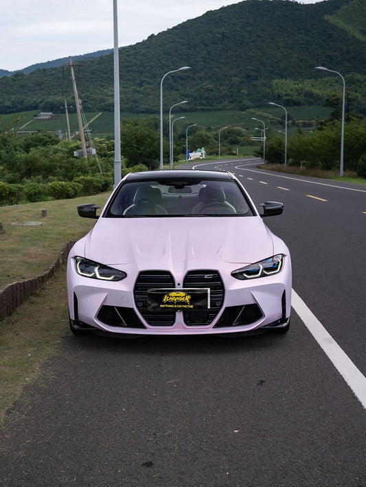 Vinyl Wrap Gloss Pear White To Pink