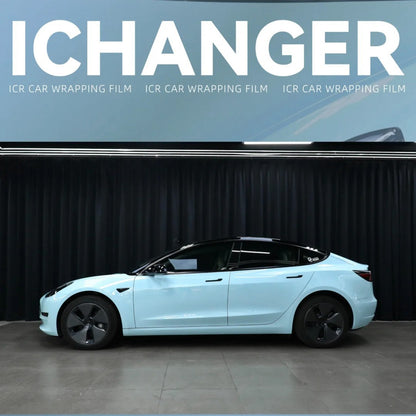 Vinyl Wrapping Super Gloss Glacier Blue