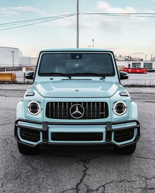 Full PPF Wrapping Car in Los Angeles PPF Alps Blue for Mercedes Benz G63