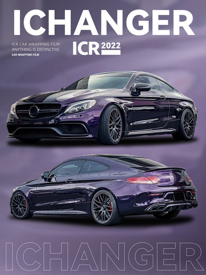 Wrapping Vehicle Film Super Paint Midnight Purple