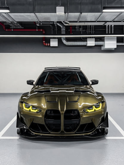 Auto Film Premium Vinyl Wrap Golden Copper for BMW M4 G82