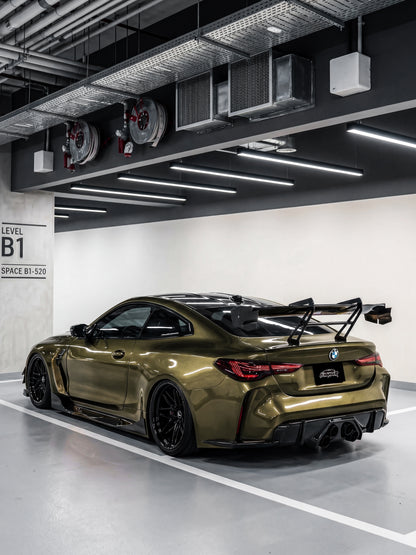 Auto Film Premium Vinyl Wrap Golden Copper for BMW M4 G82