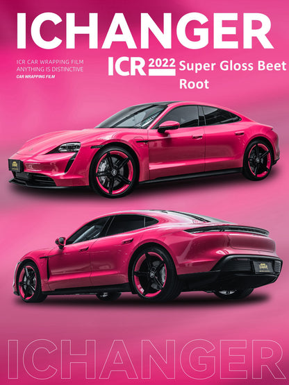 Wrapping Film Super Gloss Beet Root