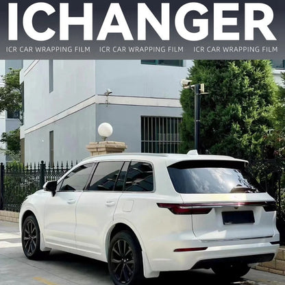 Vinyl Wrap Satin White to Gold